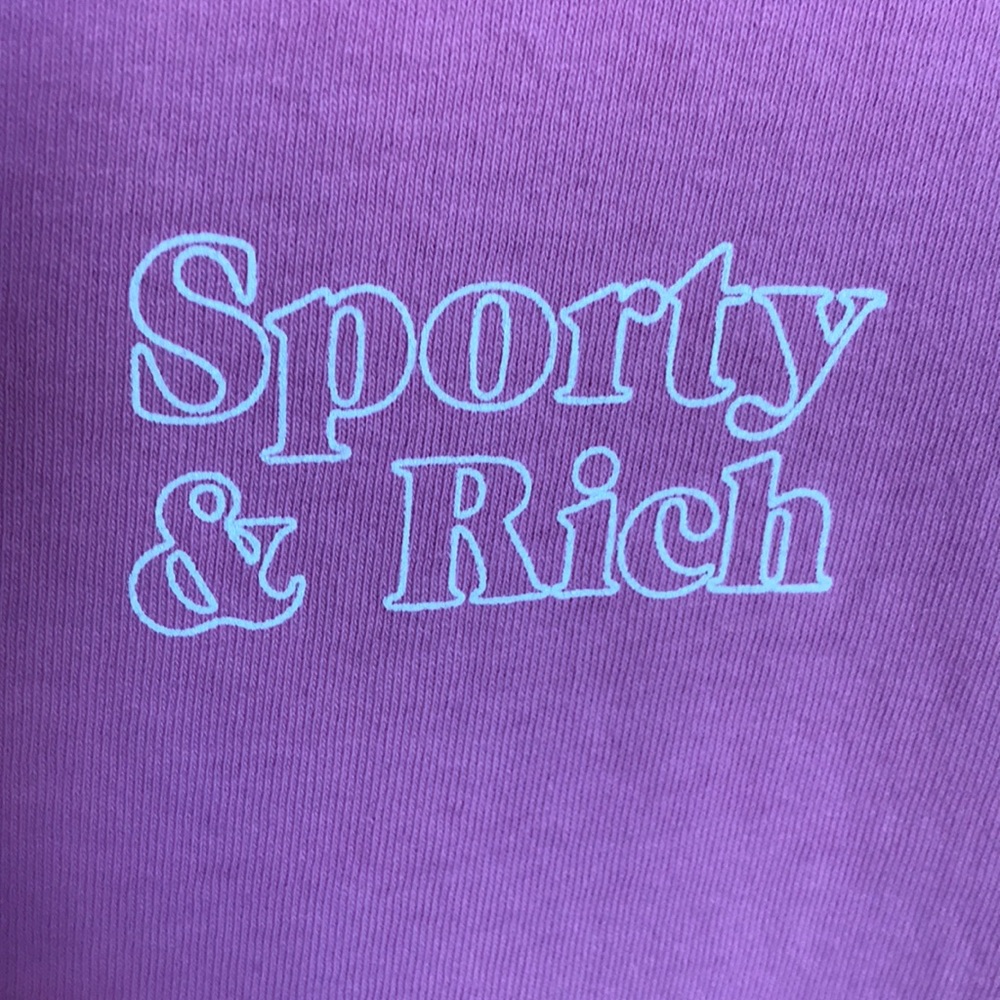 sporty and rich ✨ long sleeve t-shirt size XS